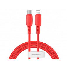 Кабель-переходник красный Type-C For Lightning 18W 1.2 Baseus